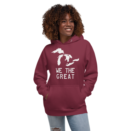 Great Lakes 'We the Great' Hoodie (Birch Bark White) | Unisex Premium