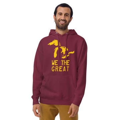 Great Lakes 'We the Great' Hoodie (Gold) | Unisex Premium