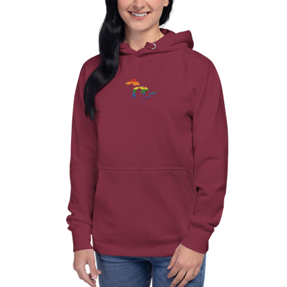 Great Lakes Hoodie (Rainbow Pride Edition) | Unisex Premium - Emb.