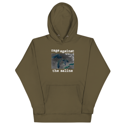 Great Lakes 'Rage Against the Saline' Hoodie | Unisex Premium