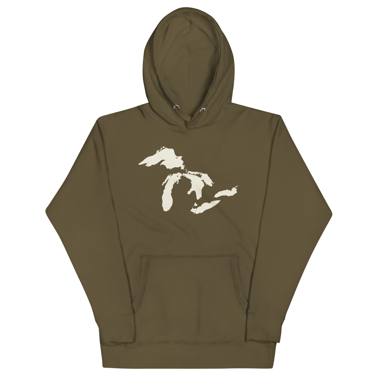 Great Lakes Hoodie (Ivory White) | Unisex Premium