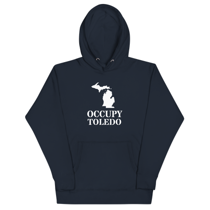 'Occupy Toledo' Unisex Premium Hoodie (w/ Corrected Michigan Outline)