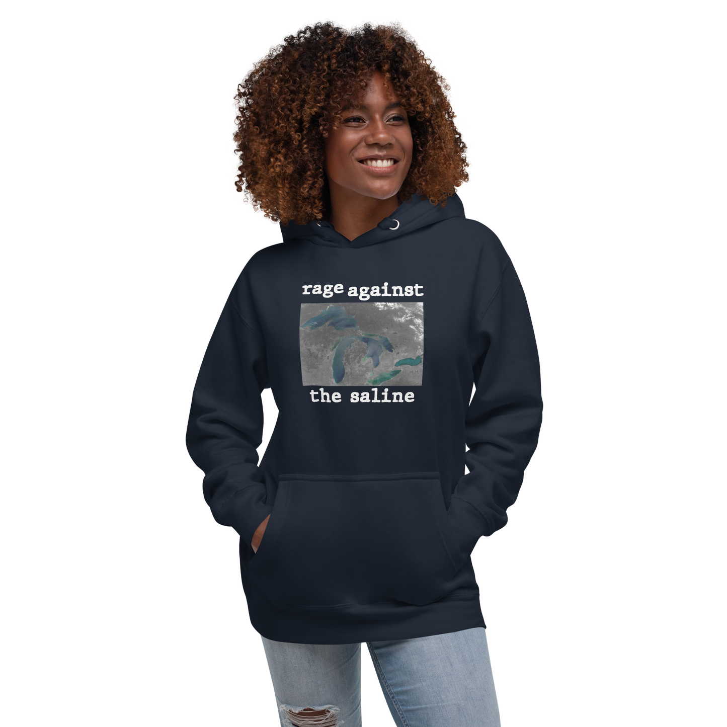 Great Lakes 'Rage Against the Saline' Hoodie | Unisex Premium