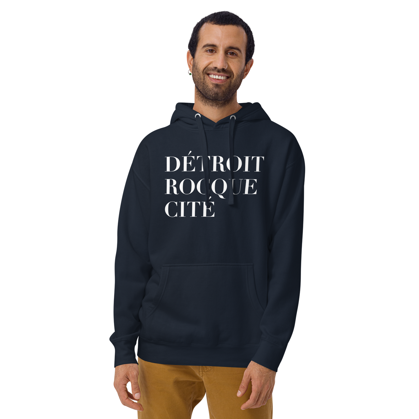 'Détroit Rocque Cité' Hoodie | Unisex Premium