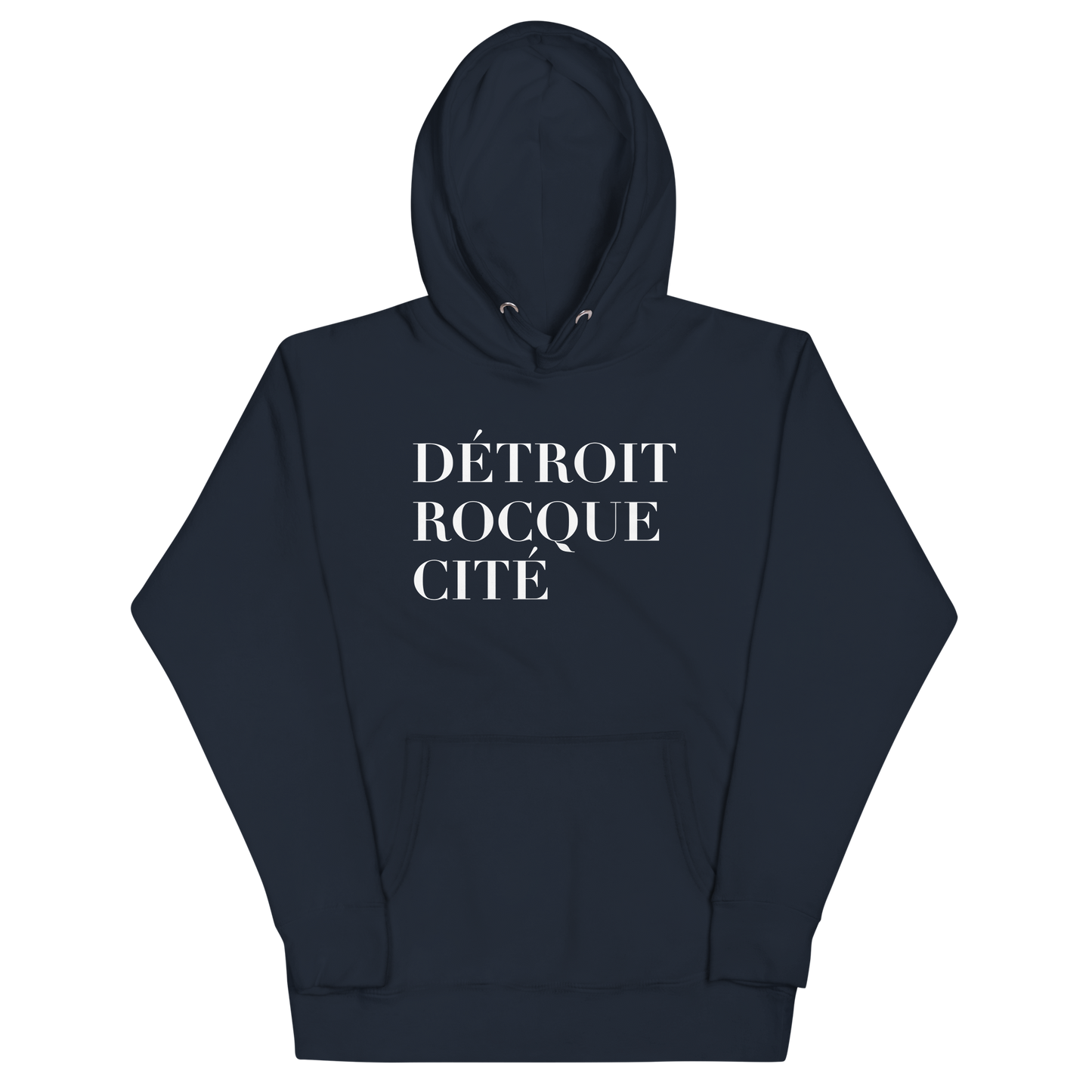 'Détroit Rocque Cité' Hoodie | Unisex Premium