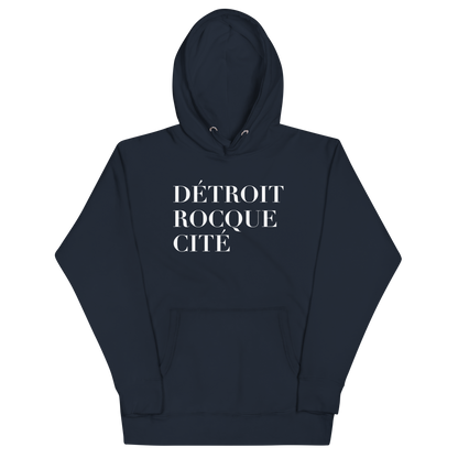 'Détroit Rocque Cité' Hoodie | Unisex Premium