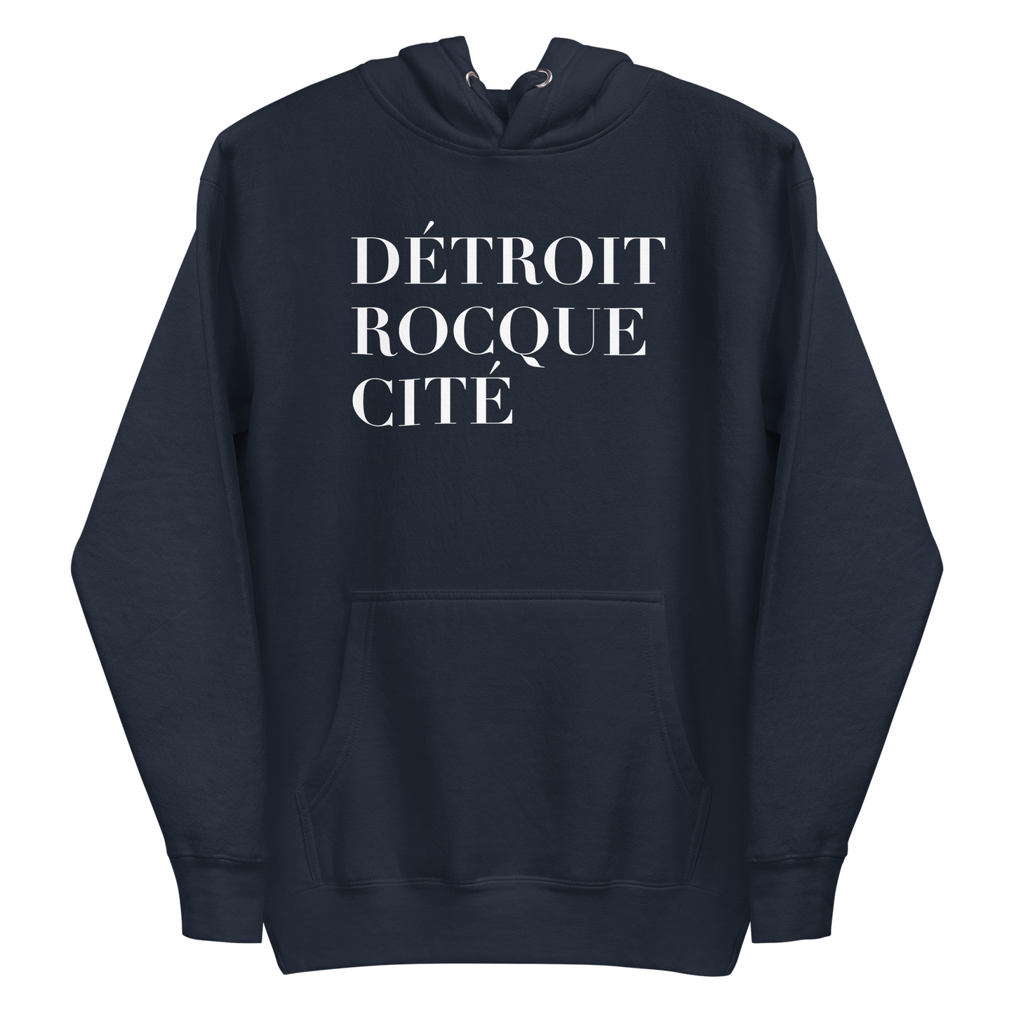 'Détroit Rocque Cité' Hoodie | Unisex Premium