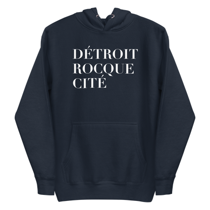 'Détroit Rocque Cité' Hoodie | Unisex Premium