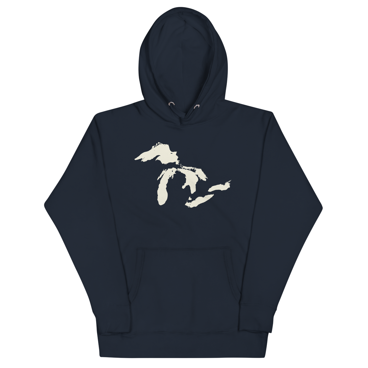 Great Lakes Hoodie (Ivory White) | Unisex Premium