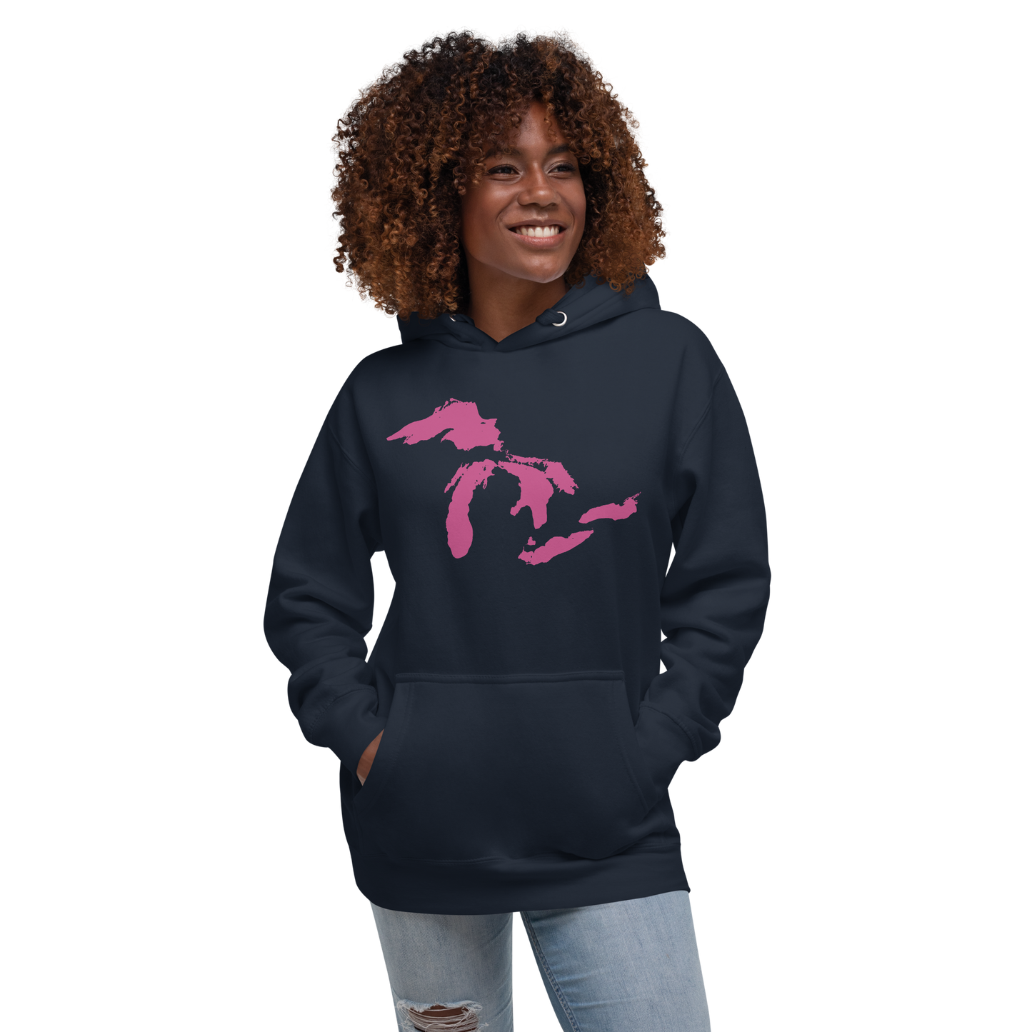 Great Lakes Hoodie (Apple Blossom Pink) | Unisex Premium