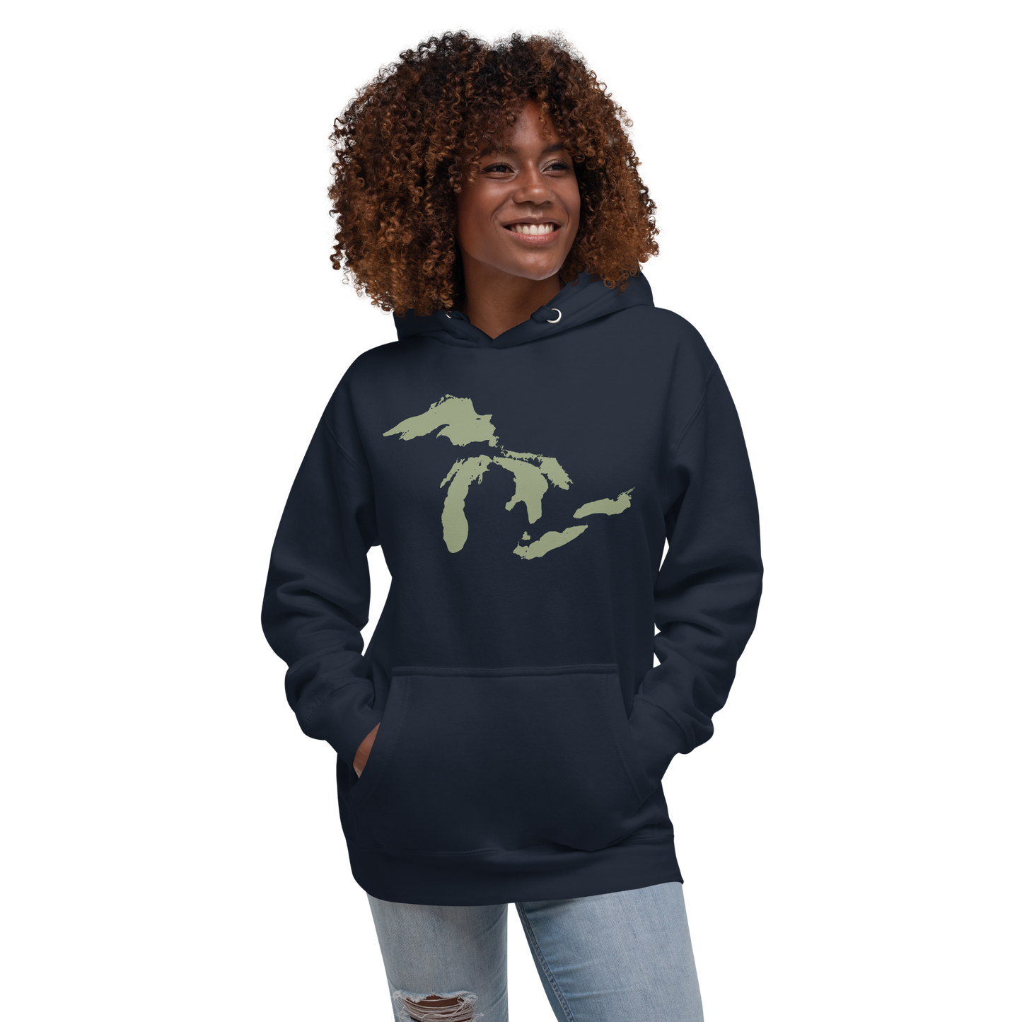 Great Lakes Hoodie (Beachgrass Green) | Unisex Premium