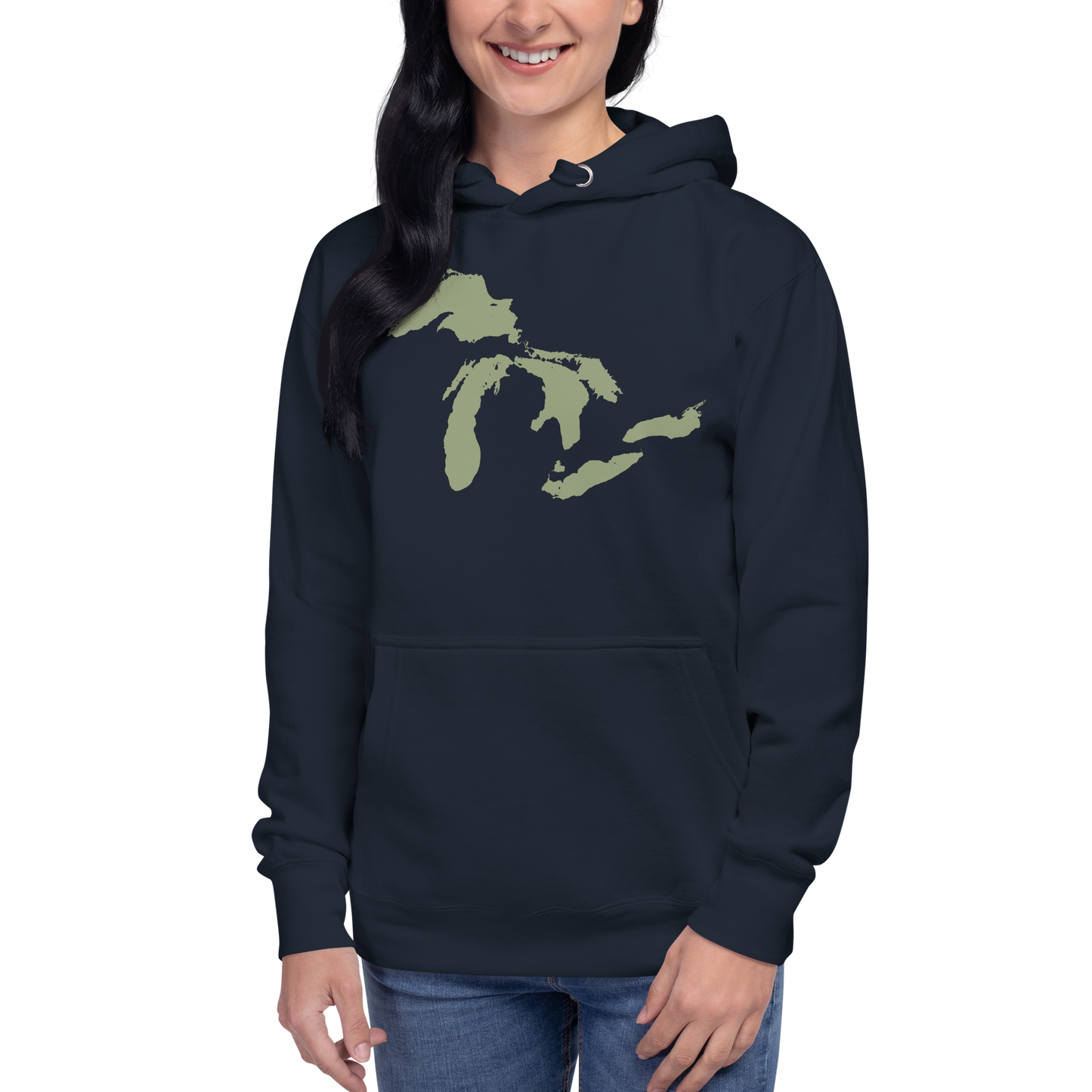 Great Lakes Hoodie (Beachgrass Green) | Unisex Premium