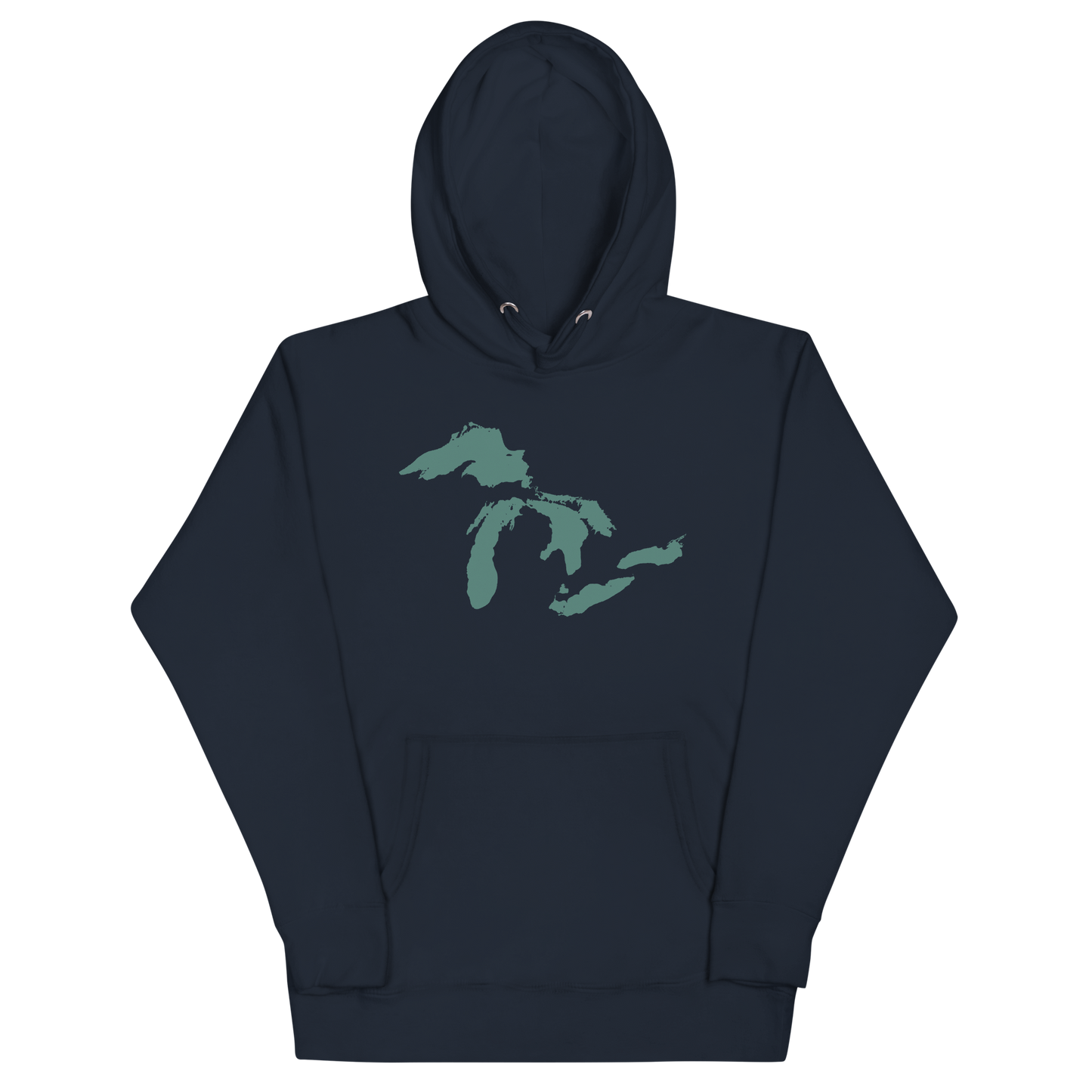 Great Lakes Hoodie (Copper Green) | Unisex Premium