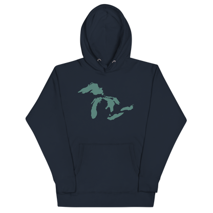 Great Lakes Hoodie (Copper Green) | Unisex Premium