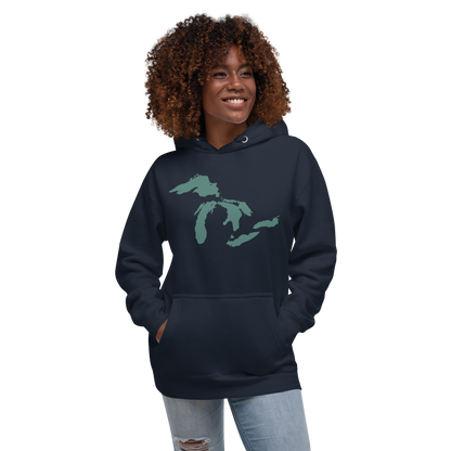 Great Lakes Hoodie (Copper Green) | Unisex Premium