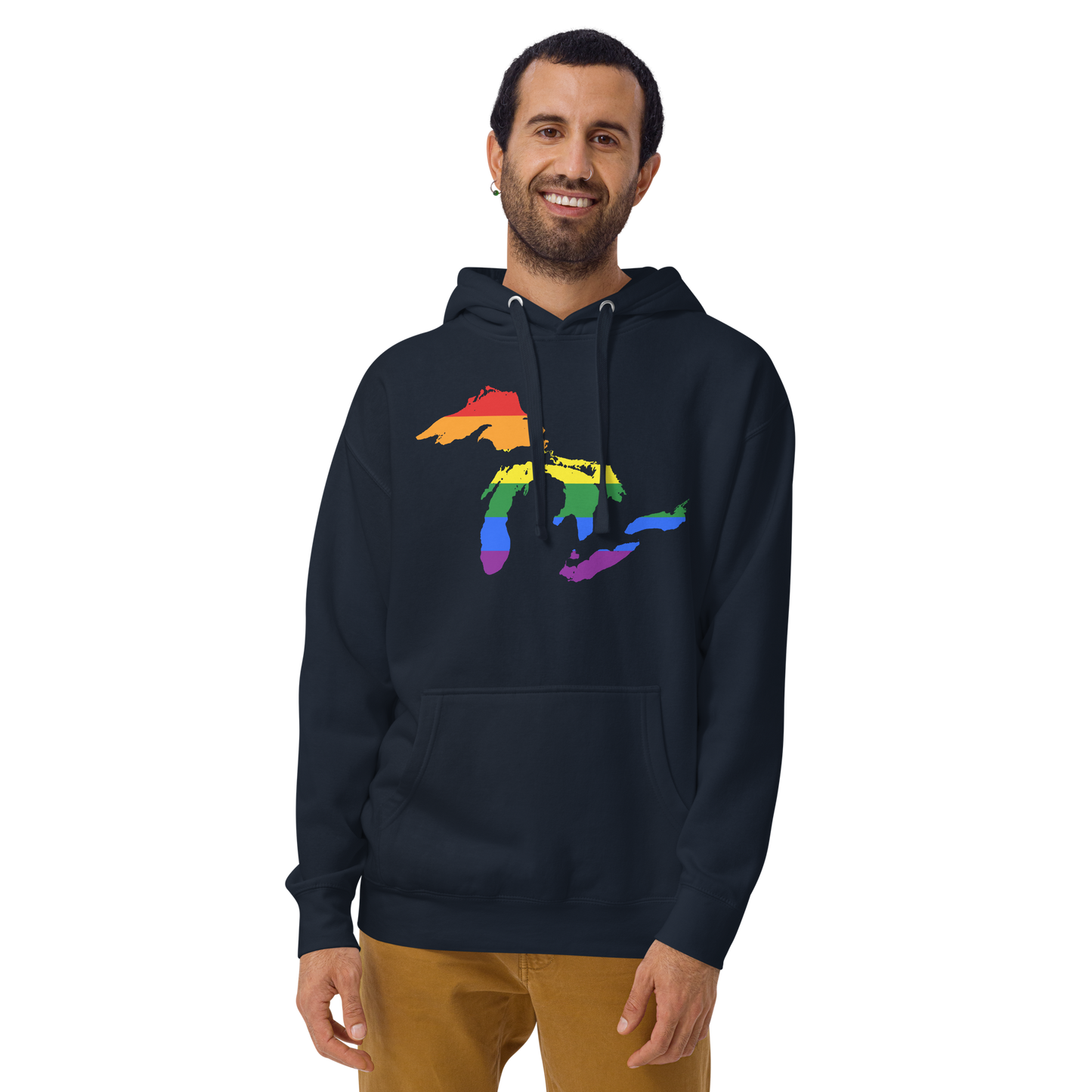 Great Lakes Hoodie (Rainbow Pride Edition) | Unisex Premium