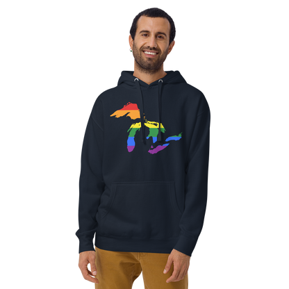 Great Lakes Hoodie (Rainbow Pride Edition) | Unisex Premium