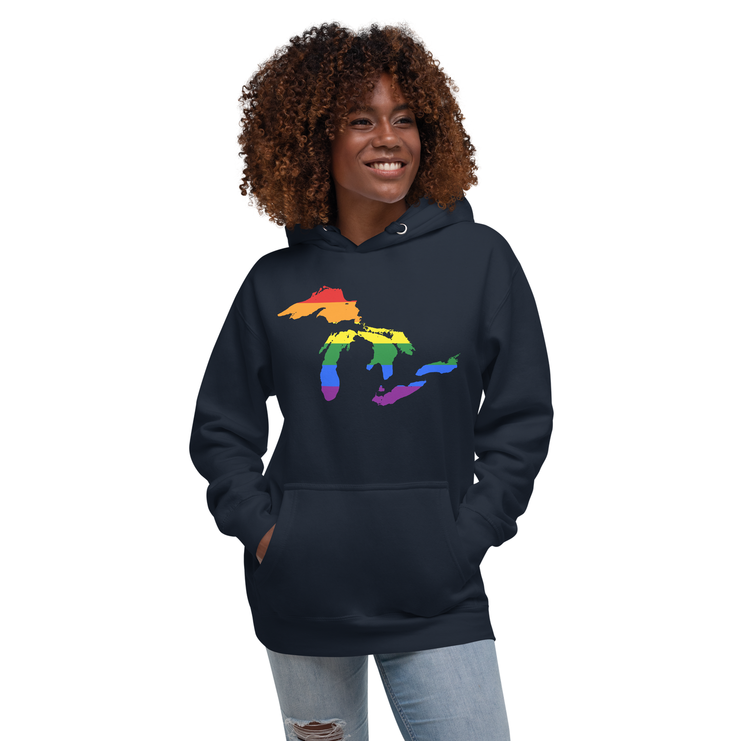 Great Lakes Hoodie (Rainbow Pride Edition) | Unisex Premium