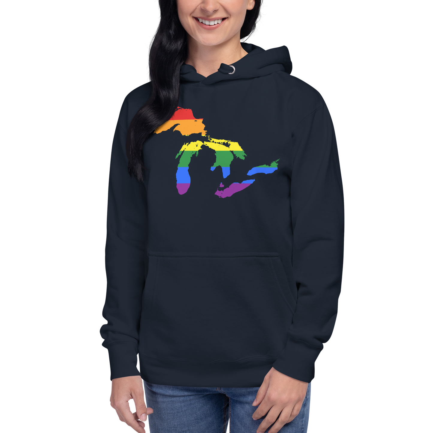 Great Lakes Hoodie (Rainbow Pride Edition) | Unisex Premium