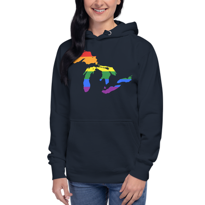 Great Lakes Hoodie (Rainbow Pride Edition) | Unisex Premium