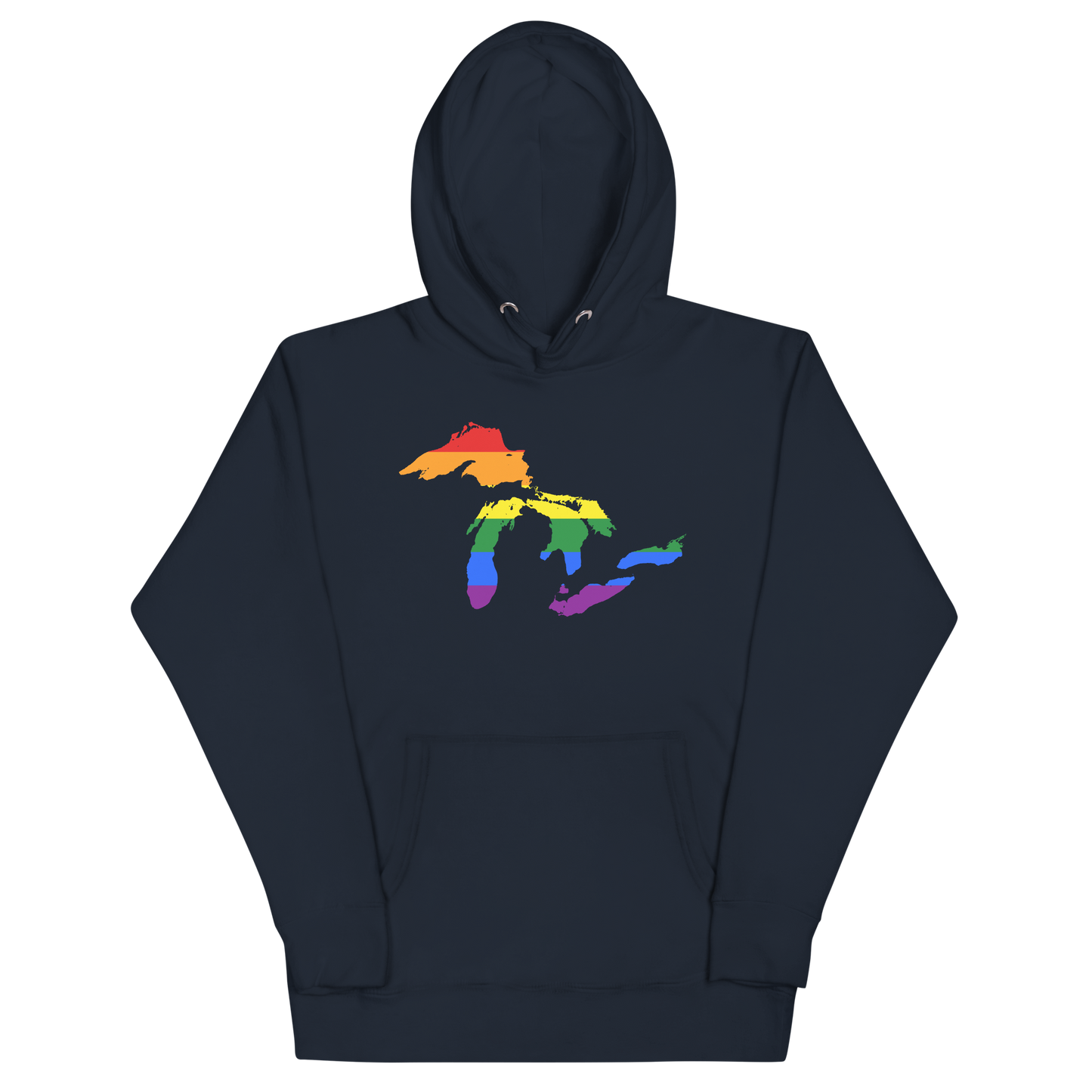 Great Lakes Hoodie (Rainbow Pride Edition) | Unisex Premium