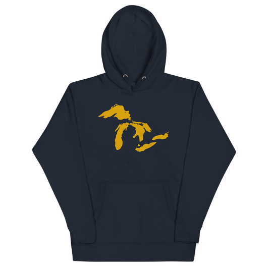 Great Lakes Hoodie (Gold) | Unisex Premium