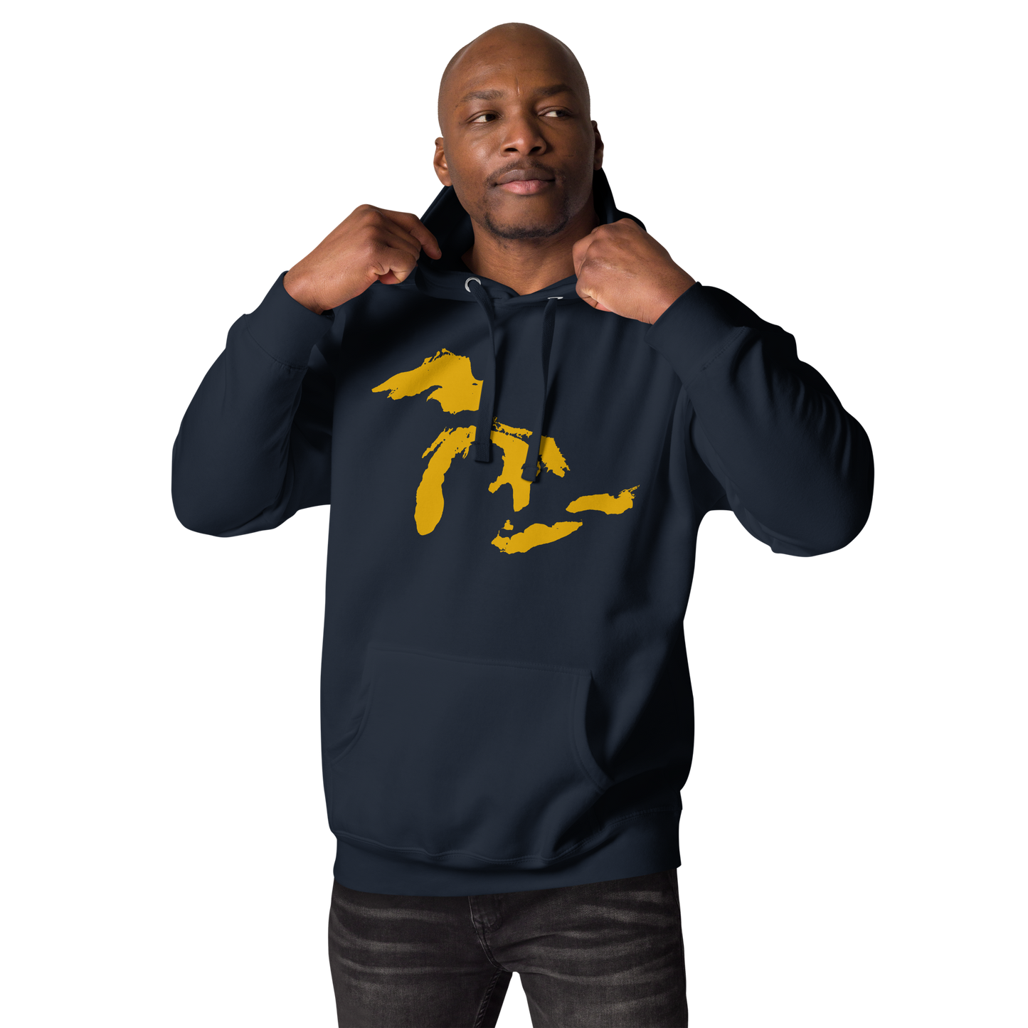 Great Lakes Hoodie (Gold) | Unisex Premium