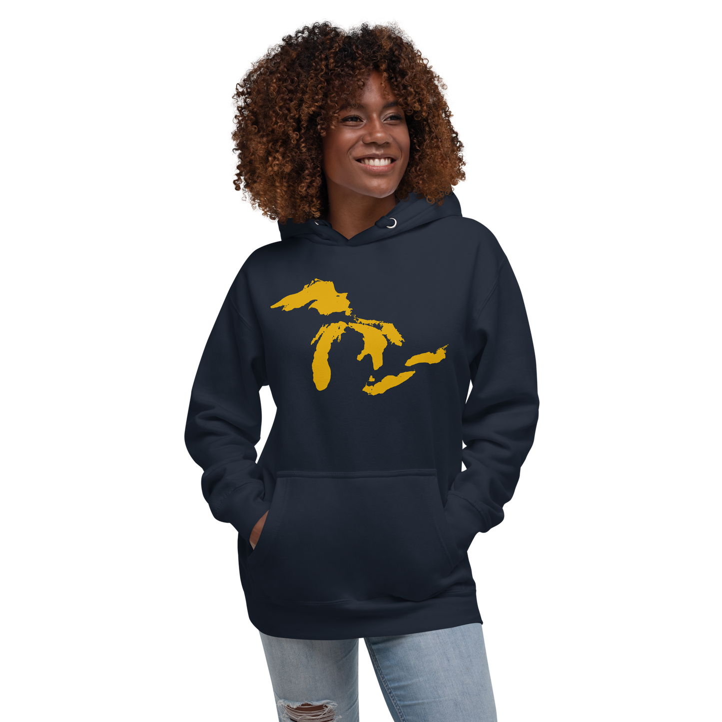 Great Lakes Hoodie (Gold) | Unisex Premium