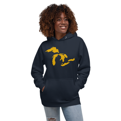 Great Lakes Hoodie (Gold) | Unisex Premium