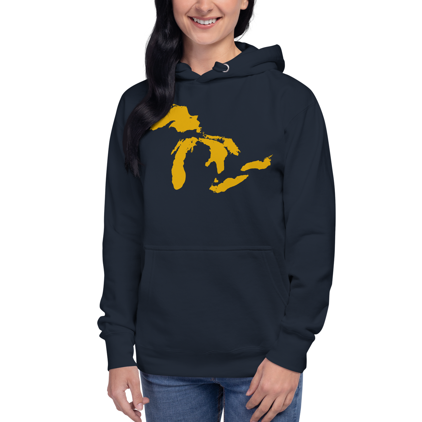 Great Lakes Hoodie (Gold) | Unisex Premium