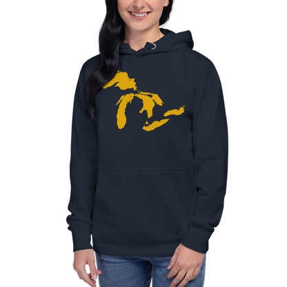 Great Lakes Hoodie (Gold) | Unisex Premium