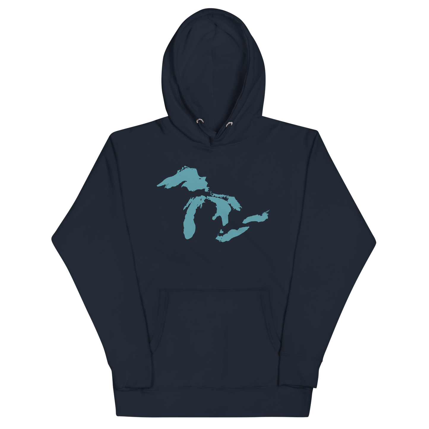 Great Lakes Hoodie (Huron Blue) | Unisex Premium