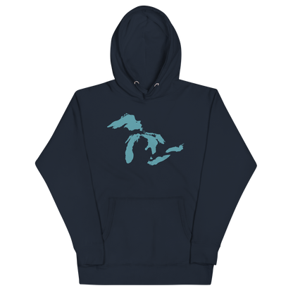 Great Lakes Hoodie (Huron Blue) | Unisex Premium