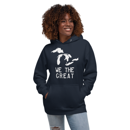 Great Lakes 'We the Great' Hoodie (Birch Bark White) | Unisex Premium