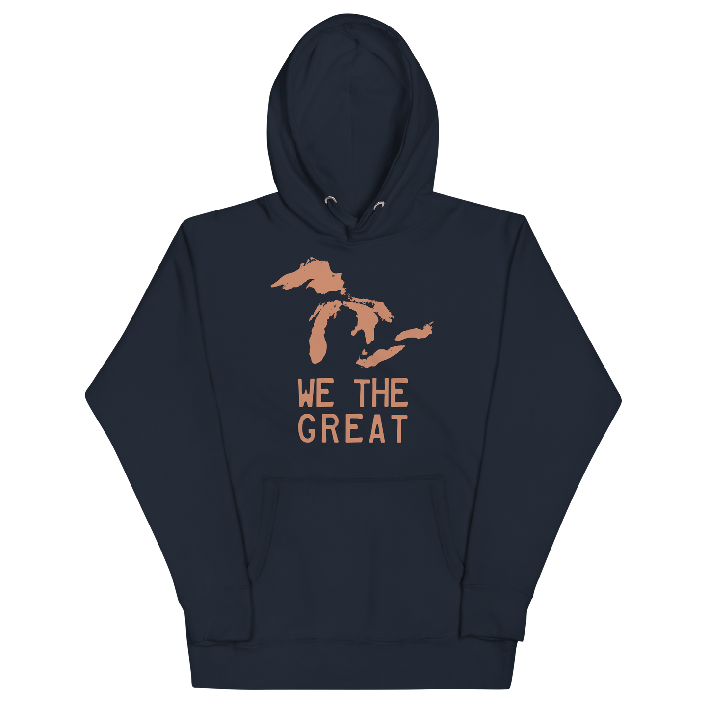 Great Lakes 'We the Great' Hoodie (Copper) | Unisex Premium