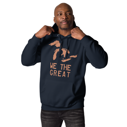 Great Lakes 'We the Great' Hoodie (Copper) | Unisex Premium