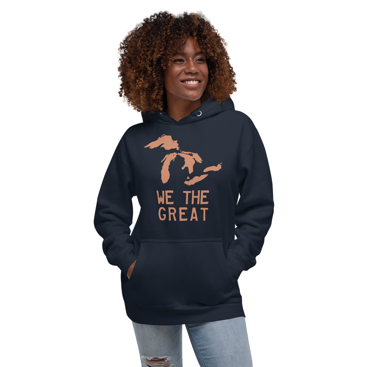 Great Lakes 'We the Great' Hoodie (Copper) | Unisex Premium