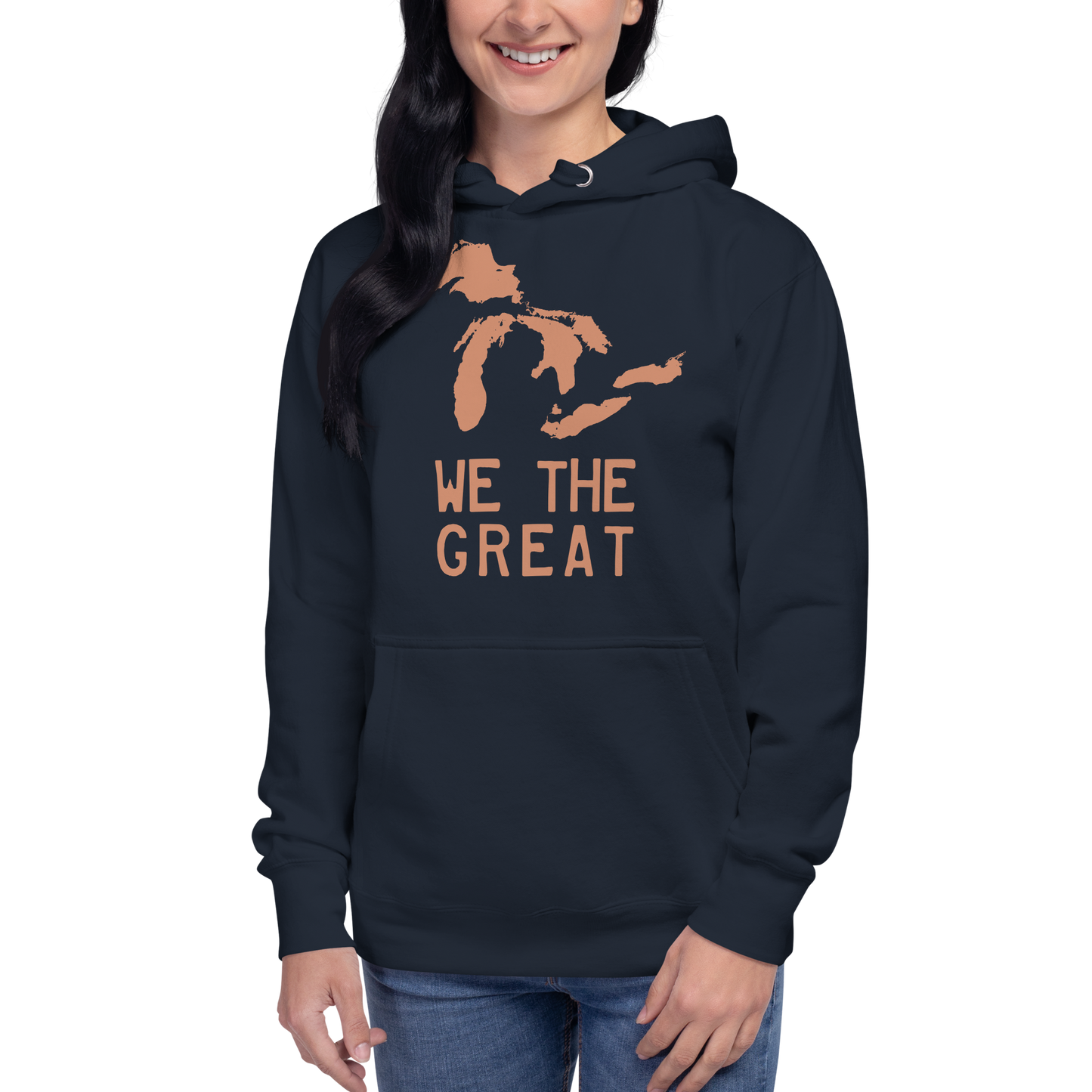 Great Lakes 'We the Great' Hoodie (Copper) | Unisex Premium