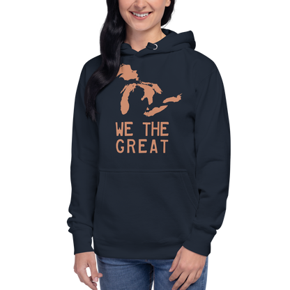 Great Lakes 'We the Great' Hoodie (Copper) | Unisex Premium