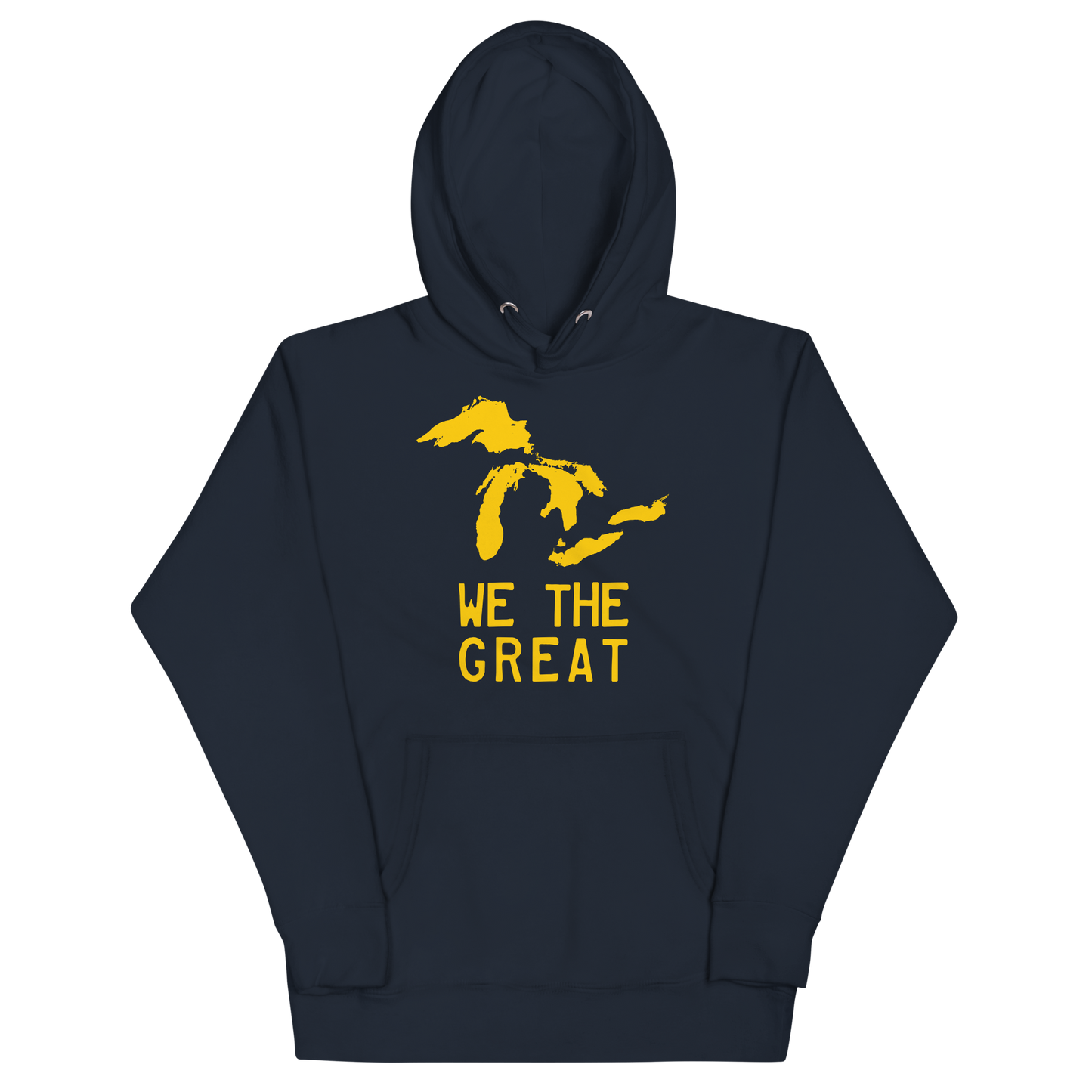 Great Lakes 'We the Great' Hoodie (Gold) | Unisex Premium