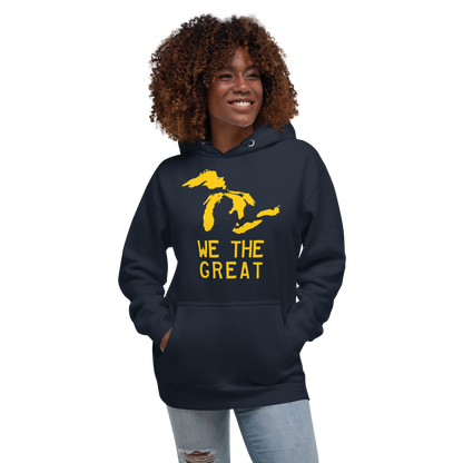 Great Lakes 'We the Great' Hoodie (Gold) | Unisex Premium