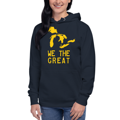 Great Lakes 'We the Great' Hoodie (Gold) | Unisex Premium