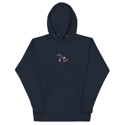 Great Lakes Hoodie (Patriotic Edition) | Unisex Premium - Emb.