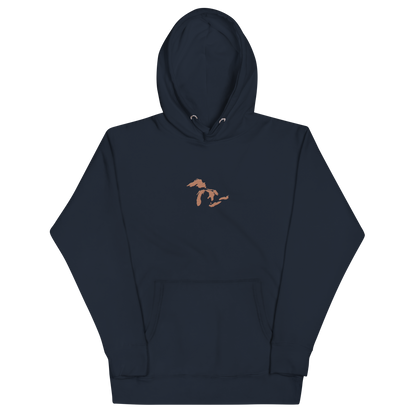 Great Lakes Hoodie (Copper) | Unisex Premium - Emb.