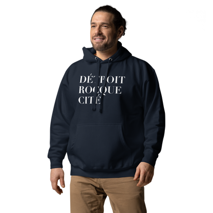 'Détroit Rocque Cité' Hoodie | Unisex Premium