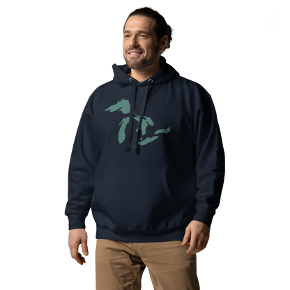 Great Lakes Hoodie (Copper Green) | Unisex Premium