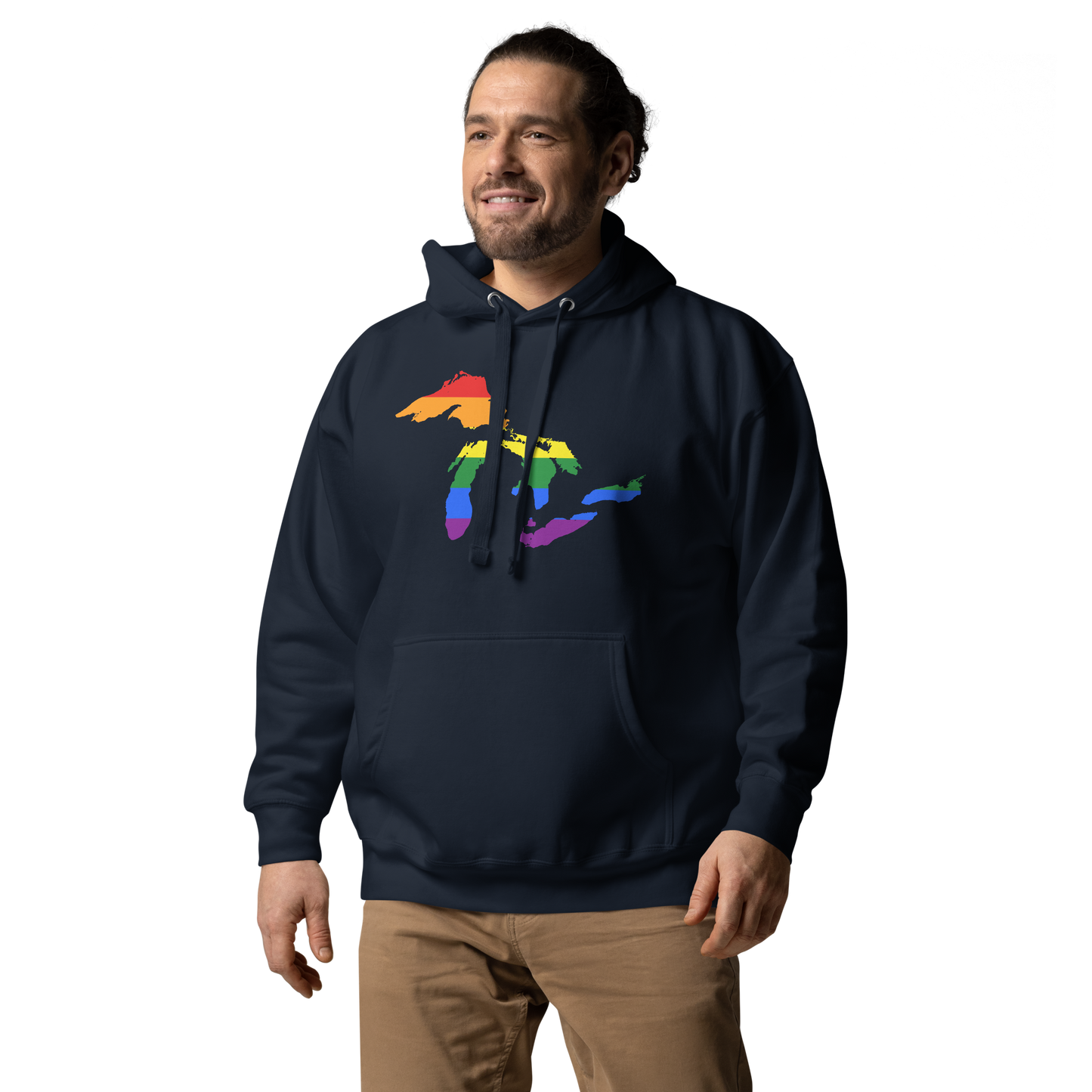 Great Lakes Hoodie (Rainbow Pride Edition) | Unisex Premium