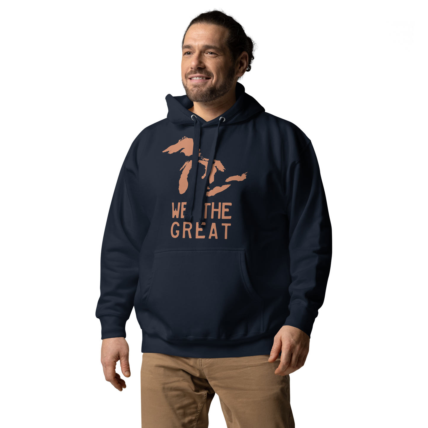 Great Lakes 'We the Great' Hoodie (Copper) | Unisex Premium