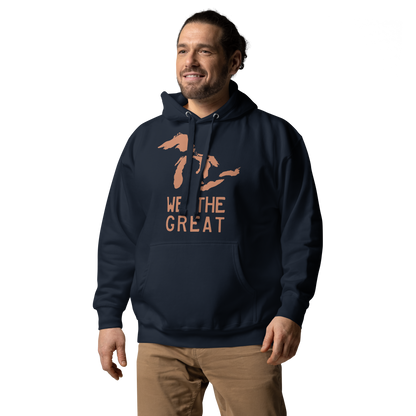 Great Lakes 'We the Great' Hoodie (Copper) | Unisex Premium