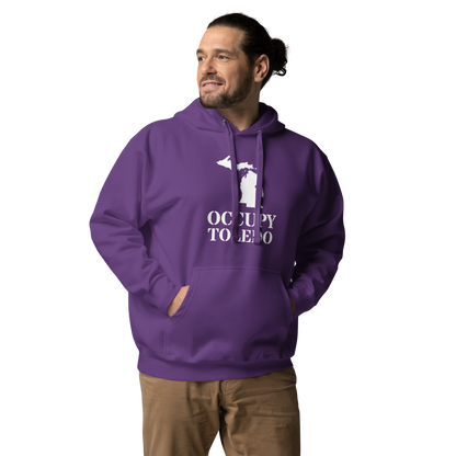 'Occupy Toledo' Unisex Premium Hoodie (w/ Corrected Michigan Outline)